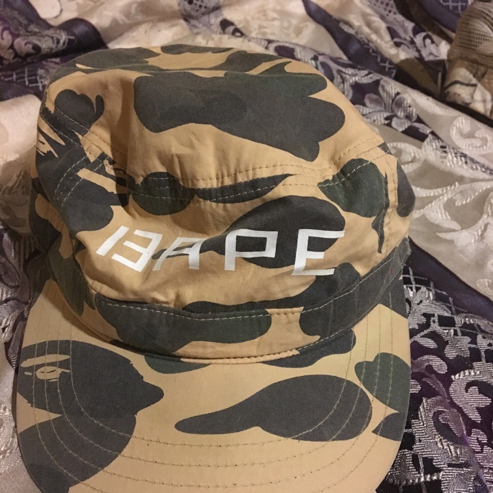 Bape camp hat
